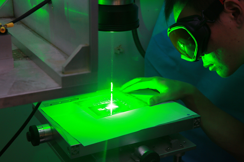 532 nm grünes Lasergravurglas